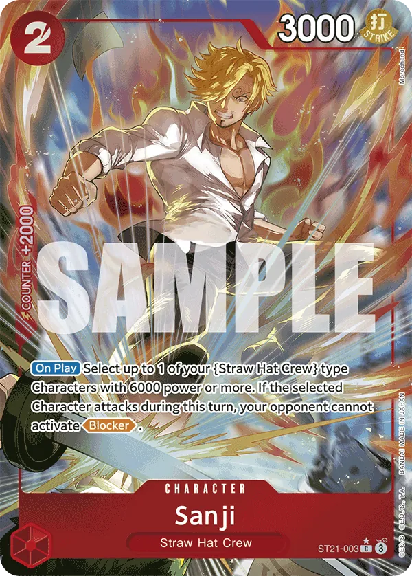 Sanji ST21-003 Full Art