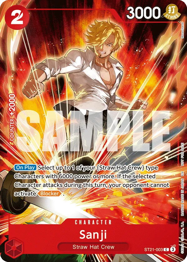 Sanji ST21-003 Full Art