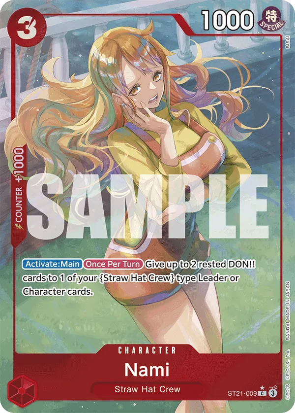 Nami ST21-009 Full Art