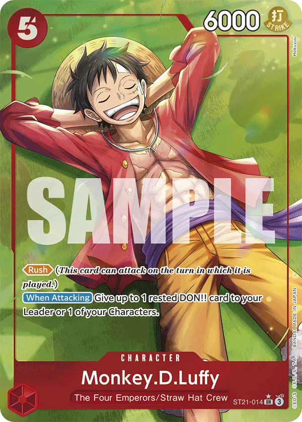 Monkey.D.Luffy ST21-014 Full Art
