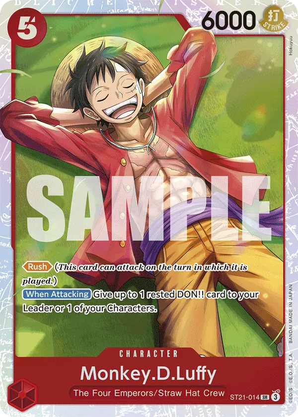 Monkey.D.Luffy ST21-014 Normal