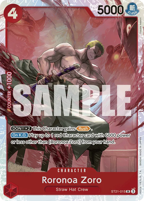 Roronoa Zoro ST21-015 Normal