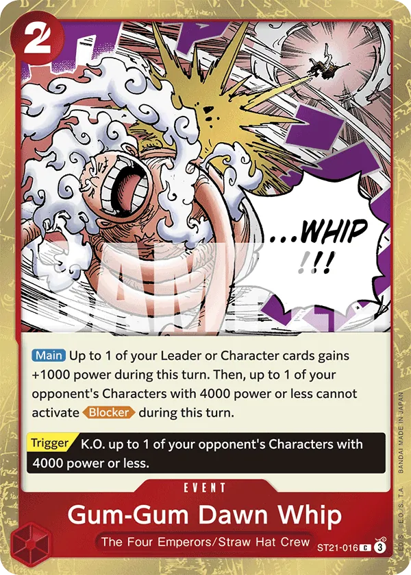 Gum-Gum Dawn Whip ST21-016 Normal