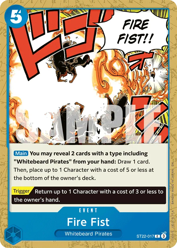 Fire Fist ST22-017 Normal