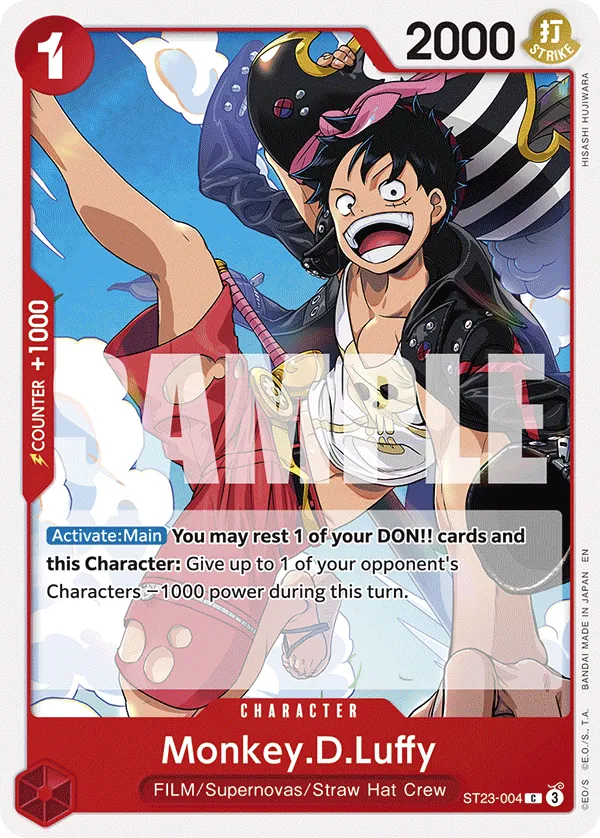 Monkey.D.Luffy ST23-004 Normal