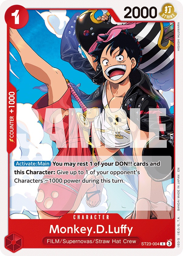 Monkey.D.Luffy ST23-004 Normal