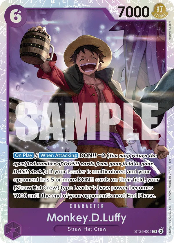 Monkey.D.Luffy ST26-005 Normal