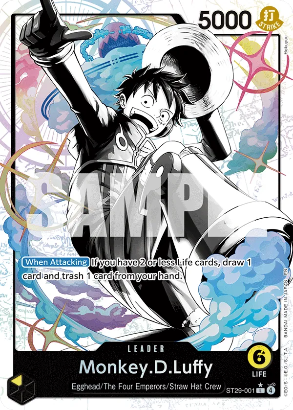 Monkey.D.Luffy ST29-001 Parallel