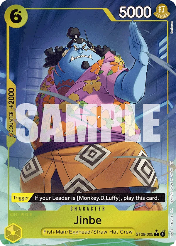 Jinbe ST29-005 Full Art