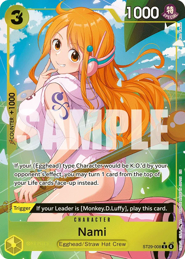 Nami ST29-008 Full Art