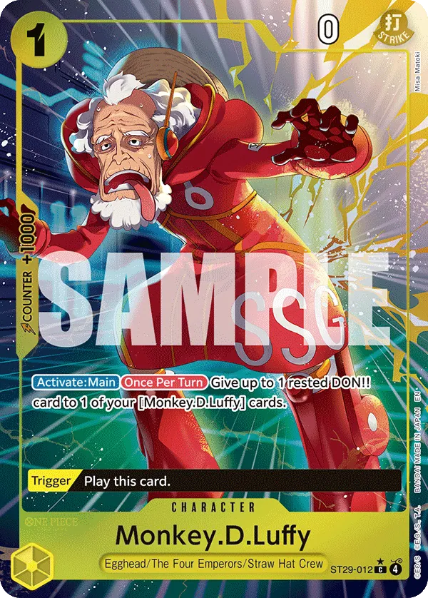 Monkey.D.Luffy ST29-012 Full Art