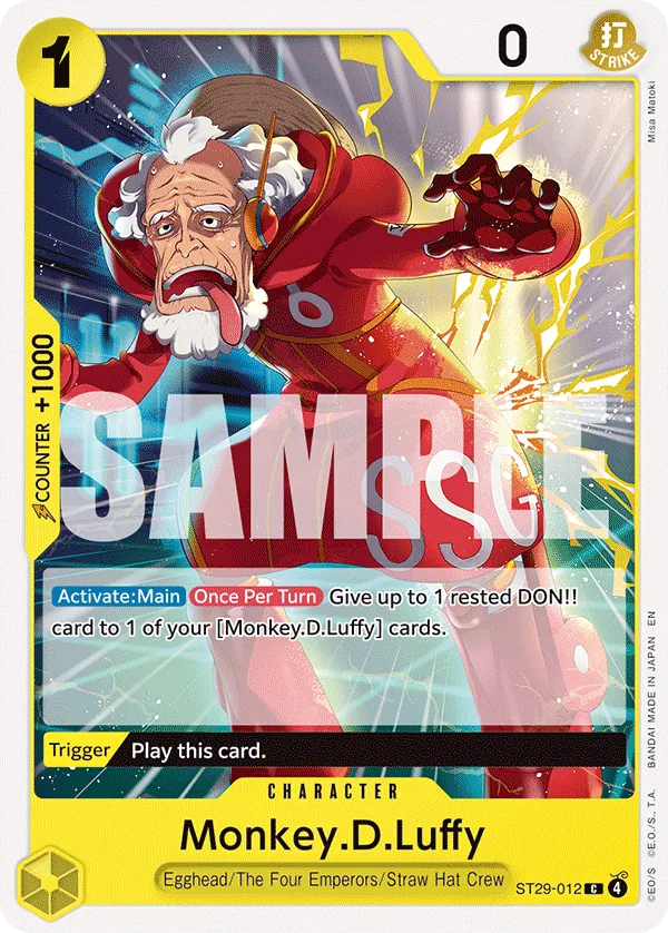Monkey.D.Luffy ST29-012 Normal