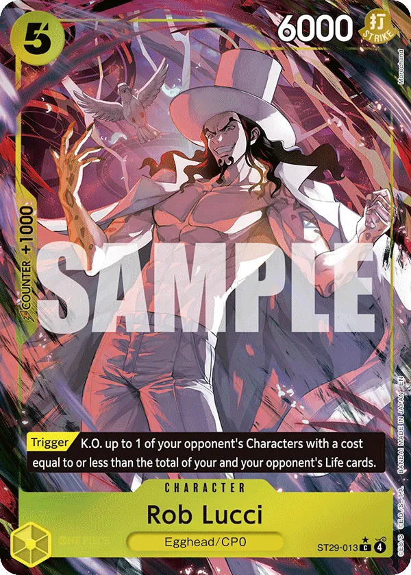 Rob Lucci ST29-013 Full Art
