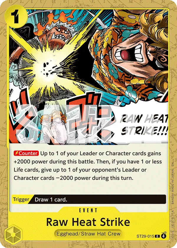Raw Heat Strike ST29-015 Normal