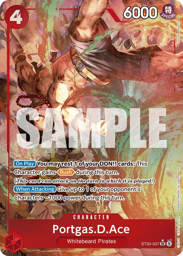 Portgas.D.Ace ST30-007 Full Art