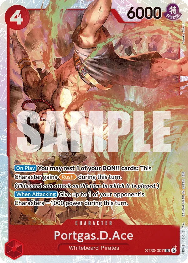 Portgas.D.Ace ST30-007 Normal