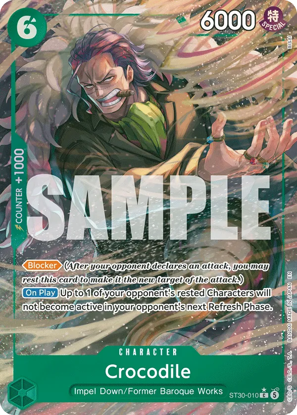 Crocodile ST30-010 Full Art