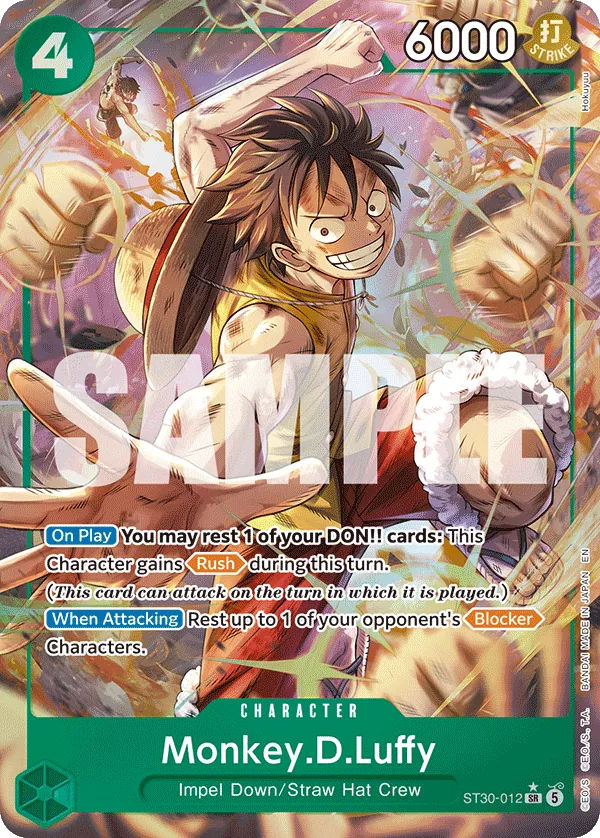 Monkey.D.Luffy ST30-012 Full Art
