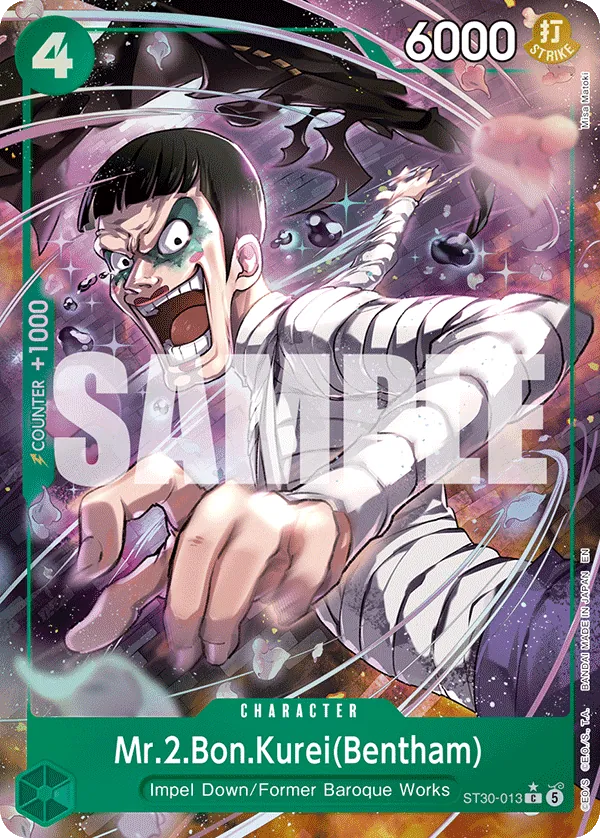 Mr.2.Bon.Kurei(Bentham) ST30-013 Full Art