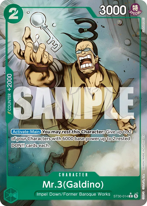 Mr.3(Galdino) ST30-014 Full Art