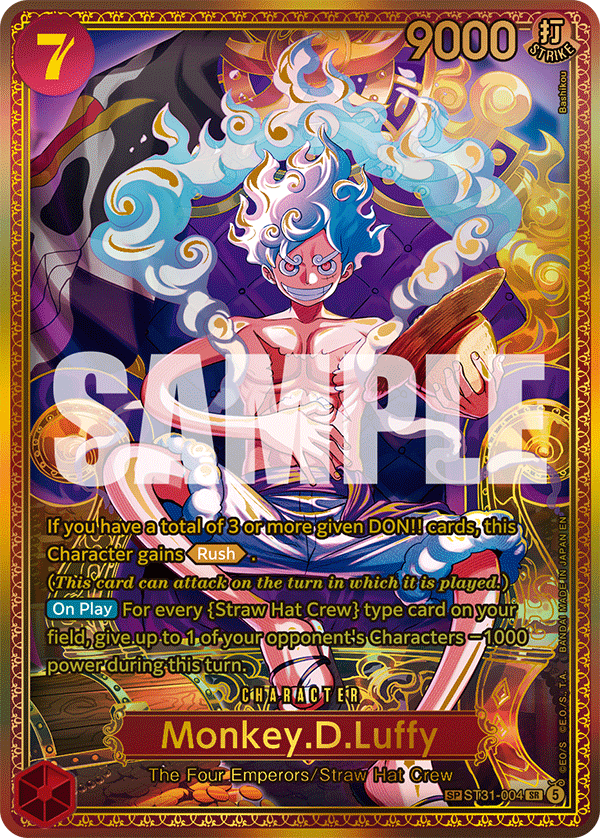 Monkey.D.Luffy ST31-004 Alternate Art