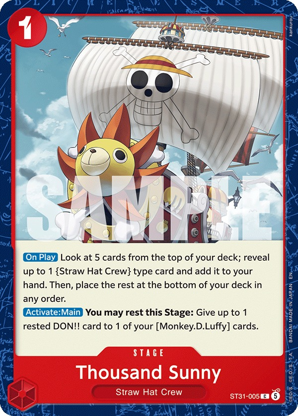 Thousand Sunny ST31-005 Normal