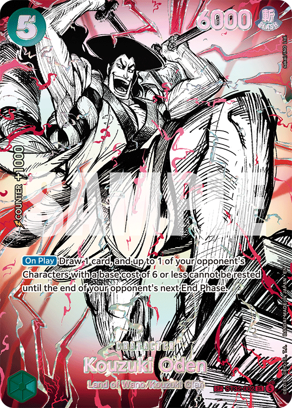Kouzuki Oden ST32-002 Alternate Art