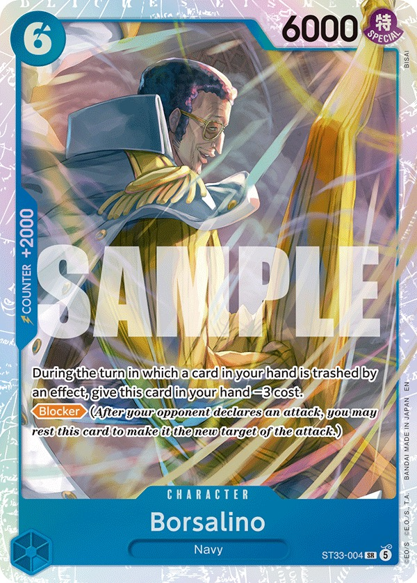 Borsalino ST33-004 Normal One Piece TCG card
