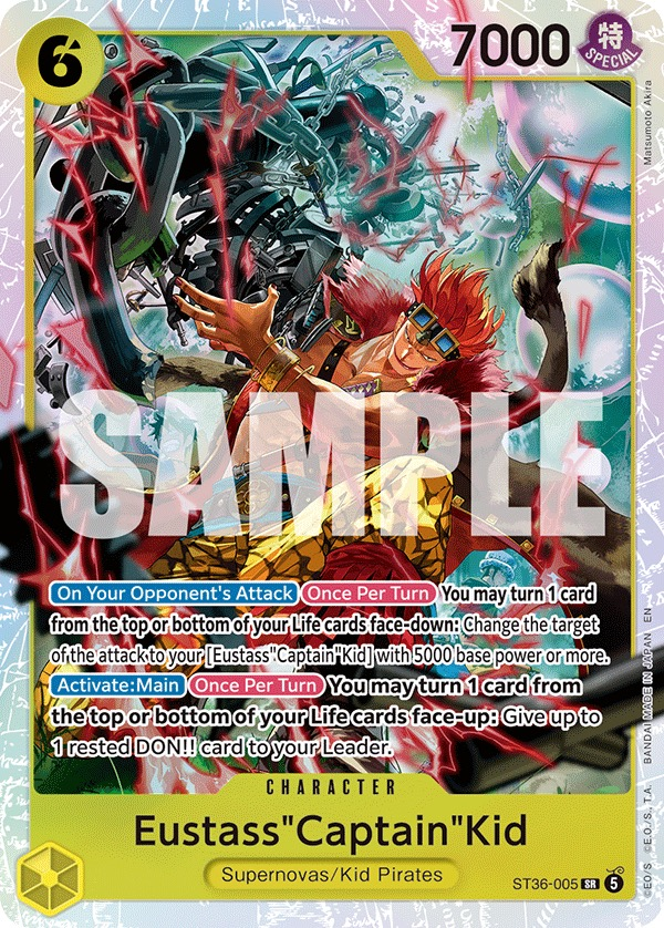 Eustass'Captain'Kid ST36-005 Normal