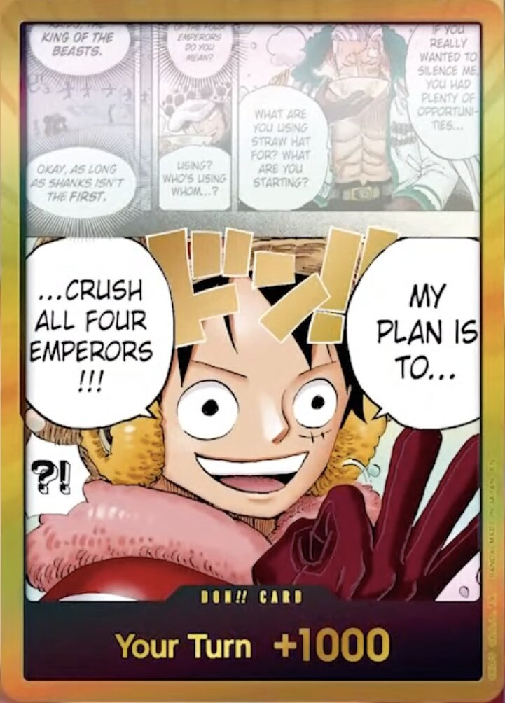 DON!! Card DON Alternate Art