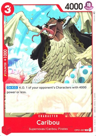 Caribou OP01-007 Alternate Art