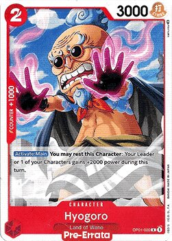 Hyogoro OP01-020 Alternate Art