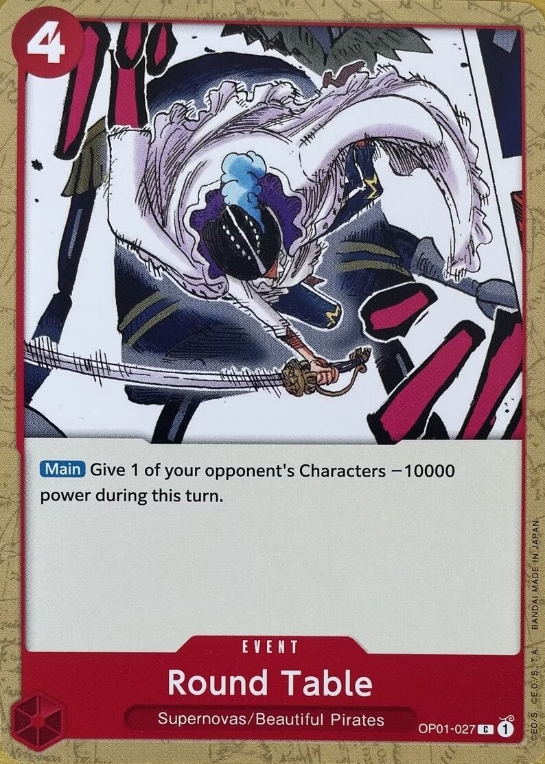Round Table OP01-027 Alternate Art