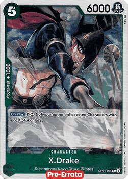 X.Drake OP01-054 Alternate Art