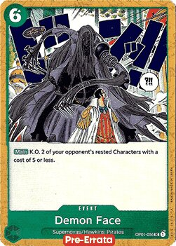 Demon Face OP01-056 Alternate Art