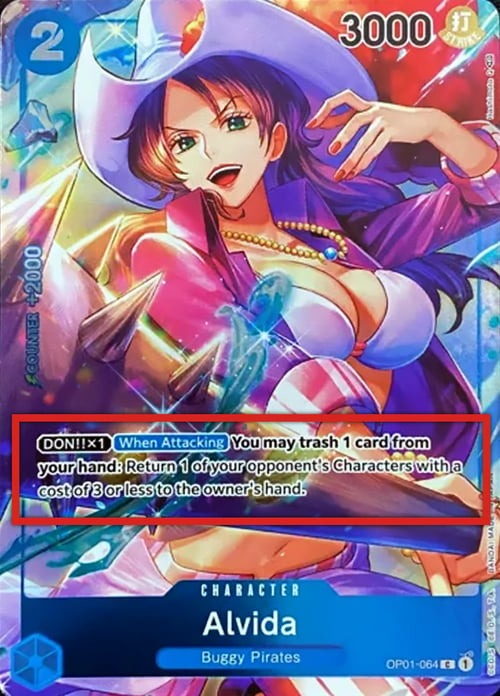 Alvida OP01-064 Alternate Art