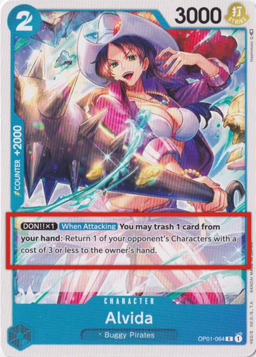 Alvida OP01-064 Alternate Art