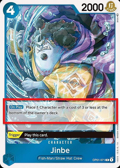 Jinbe OP01-071 Alternate Art