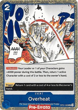 Overheat OP01-086 Alternate Art