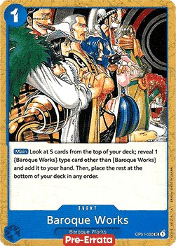 Baroque Works OP01-090 Alternate Art