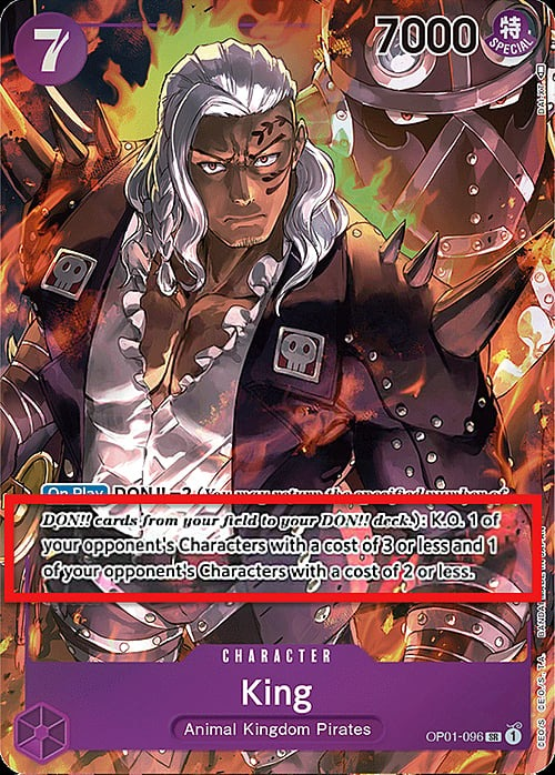 King OP01-096 Alternate Art