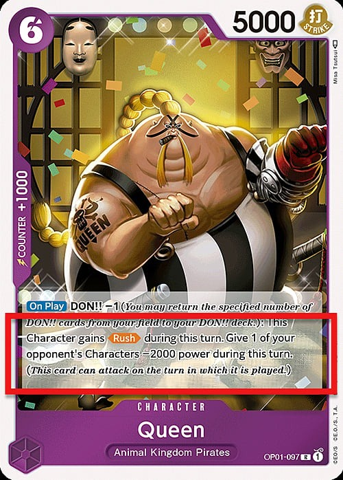 Queen OP01-097 Alternate Art