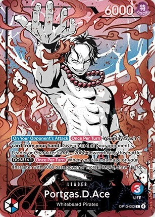 Portgas.D.Ace OP13-002 Alternate Art
