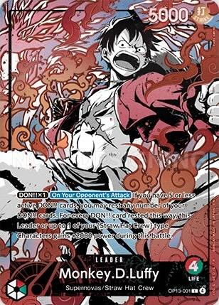Monkey.D.Luffy OP13-001 Alternate Art