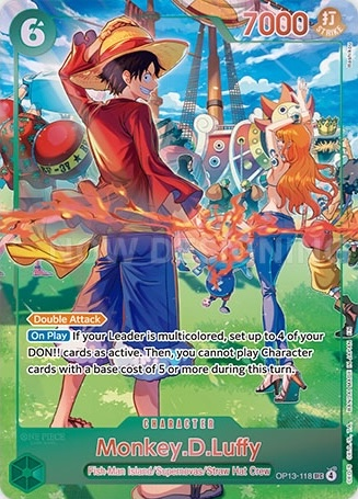 Monkey.D.Luffy OP13-118 Alternate Art