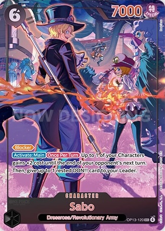 Sabo OP13-120 Alternate Art