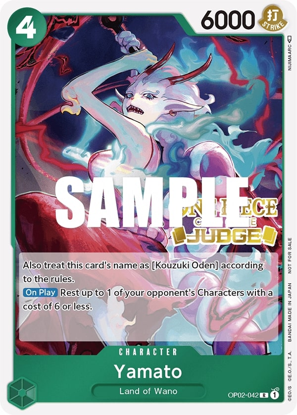 Yamato OP02-042 Alternate Art