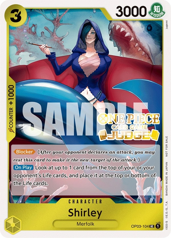 Shirley OP03-104 Alternate Art