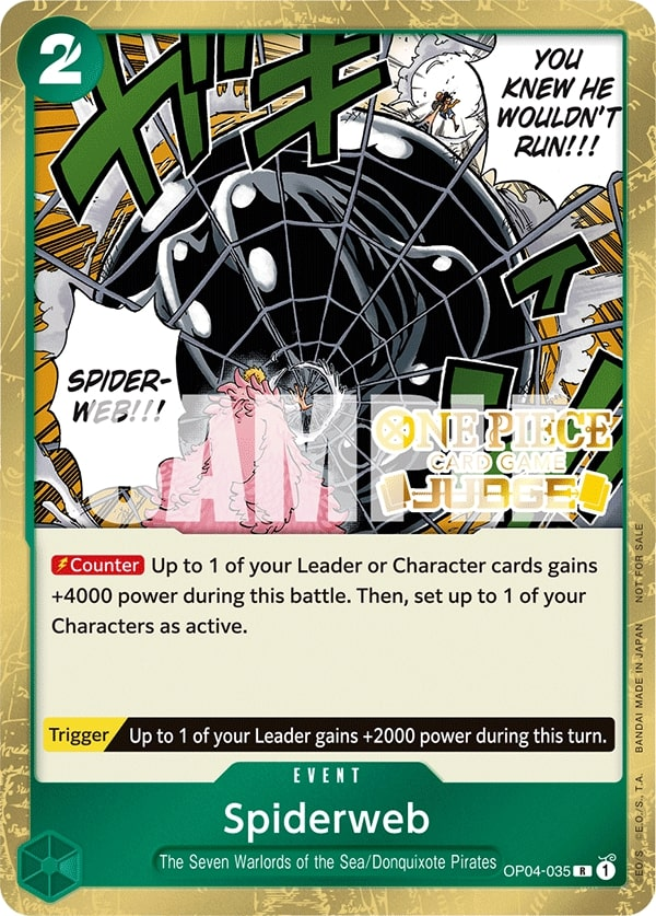Spiderweb OP04-035 Alternate Art
