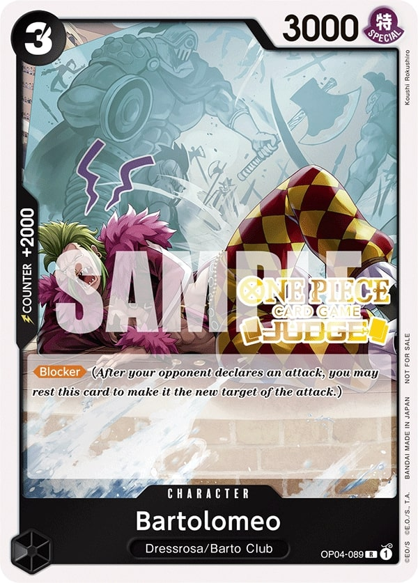 Bartolomeo OP04-089 Alternate Art